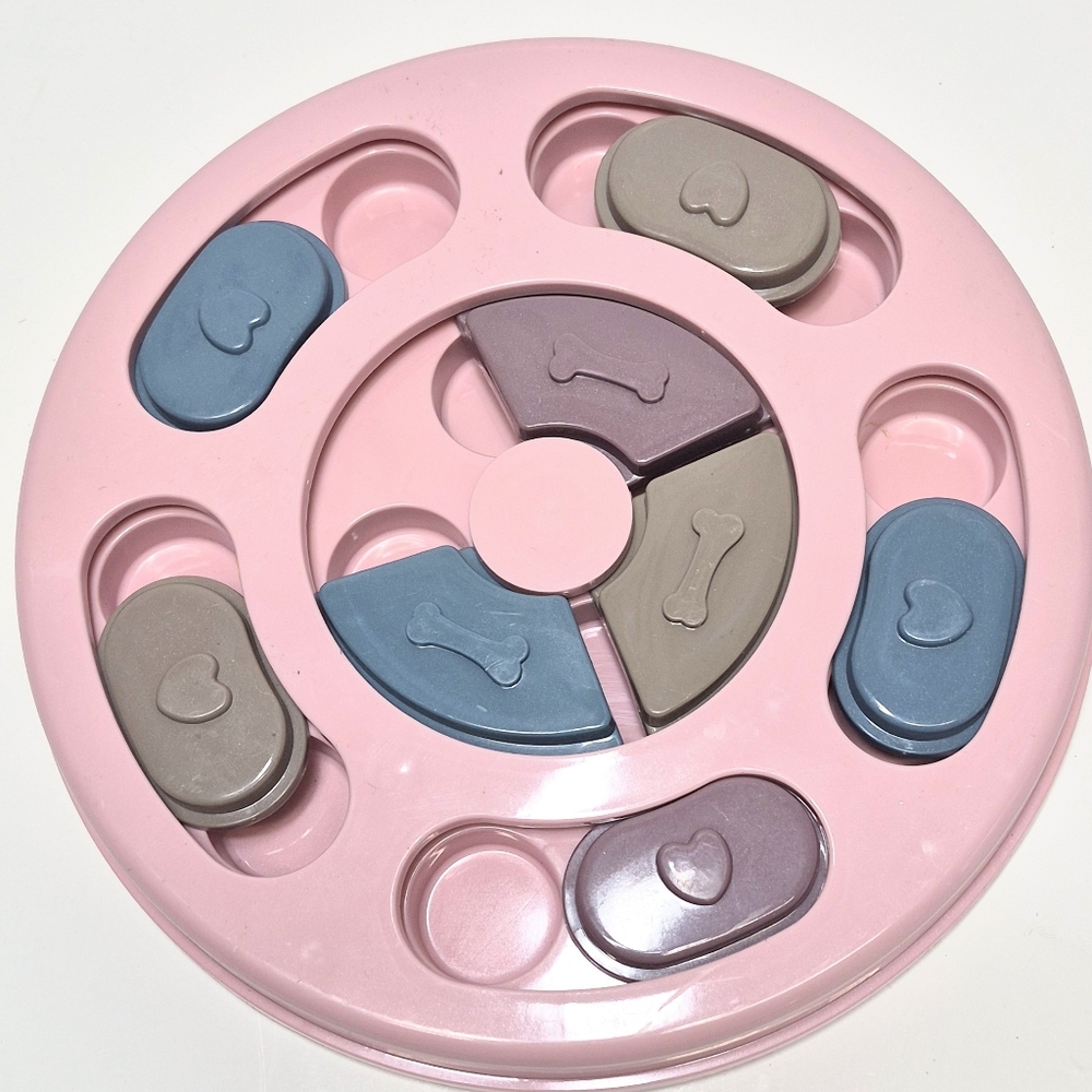 Paws Slide & Treat Dog Puzzle Feeder * pet supplies*